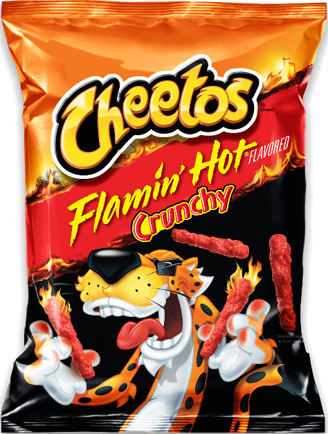 Bag of CHEETOS® Crunchy FLAMIN' HOT® Cheese Flavored Snacks