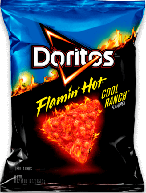 Bag of Doritos® Flamin' Hot® Cool Ranch Flavored Chips