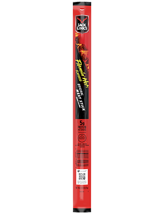 Bag of JACK LINK’S® FLAMIN’ HOT® FLAVORED ORIGINAL MEAT STICK