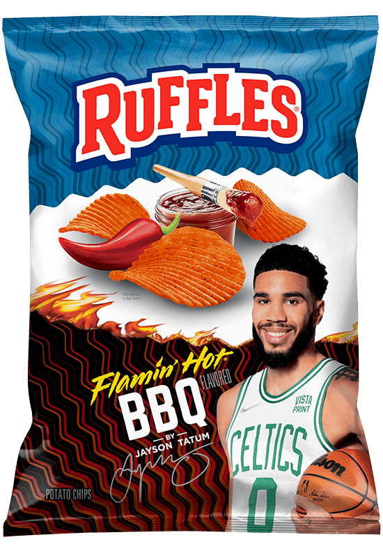 Bag of RUFFLES® Flamin' Hot BBQ